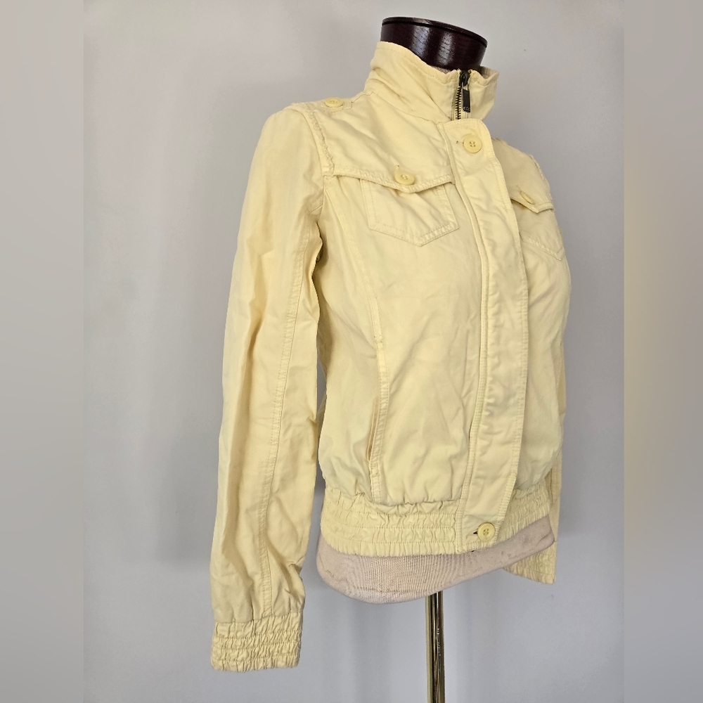 EDC BY ESPRIT Pale Yellow Women's Jacket.Size 3 - Picture 2 of 14